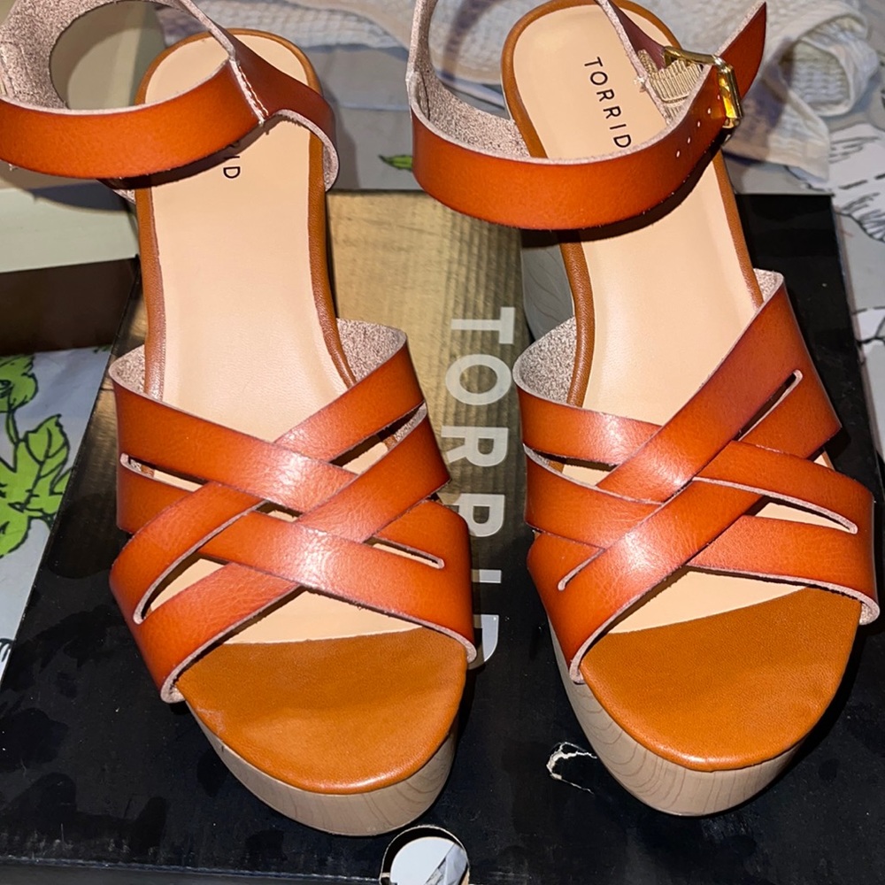 Torrid platform sandals